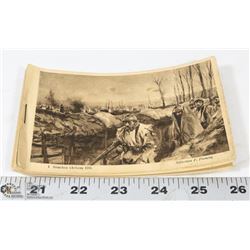 PACKET OF 12 ORIGINAL WWI PHOTOGRAPHIC POSTCARDS