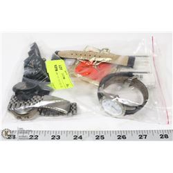 BAG OF ASSORTED WATCHES INCL TIMEX