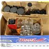 Image 1 : 2 BOXES OF ANTIQUE INK BOTTLES SOME 1/2 FULL