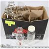 Image 1 : BOX WITH 6  MILK BOTTLES