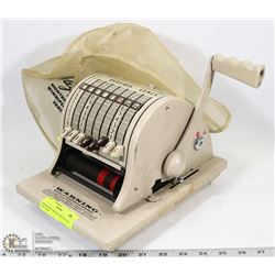 PAYMASTER CHEQUE PROTECTOR 1962 YEAR