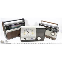 10) LOT OF 3 RADIOS - NESTINGHOUSE ELECTRIC