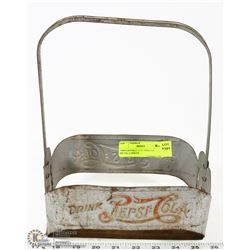 1940'S DOUBLE DOT PEPSI COLA METAL CARRIER
