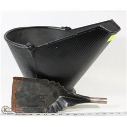 VINTAGE COAL BUCKET & SHOVEL