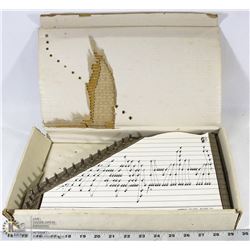 VINTAGE TOY ZITHER WITH BOX 1950'S