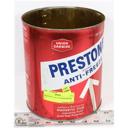 PRESTONE 1 GALLON ANTI-FREEZE TIN