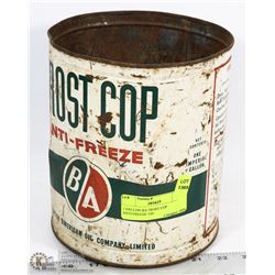 1 GALLON BA FROST COP ANTI-FREEZE TIN