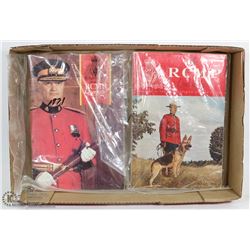 VINTAGE RCMP QUARTERLY MAGAZINES 1964, 1971