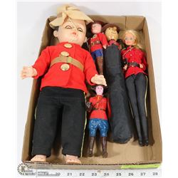 VINTAGE RCMP ESTATE DOLL COLLECTION