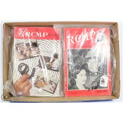 VINTAGE RCMP QUARTERLY MAGAZINES 1952 , 1961`