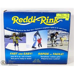 REDDI-RINK JUST ADD WATER MAKES 10'X20' RINK