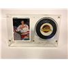 Image 1 : PAVEL BURE AUTOGRAPHED HOCKEY PUCK & HOCKEY CARD