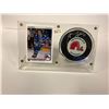 Image 1 : GUY LAFLEUR AUTOGRAPHED HOCKEY PUCK & HOCKEY CARD