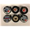 Image 1 : AUTOGRAPHED NHL HOCKEY PUCKS LOT