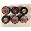 Image 1 : AUTOGRAPHED NHL HOCKEY PUCKS LOT