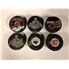 Image 1 : AUTOGRAPHED NHL HOCKEY PUCKS LOT