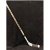Image 1 : GAME USED DAVE BABYCH 1994 VANCOUVER CANUCKS TEAM SIGNED HOCKEY STICK W/ BOSSA COA