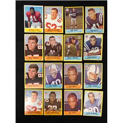 1960'S FOOTBALL TRADING CARDS LOT