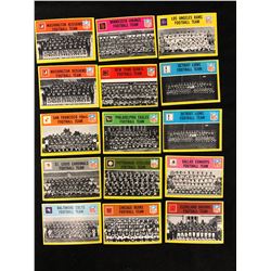1960'S NFL TEAM TRADING CARDS LOT