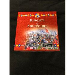 KNIGHTS OF AGINCOURT HAND PAINTED COLLECTIBLE FIGURES (IN BOX)