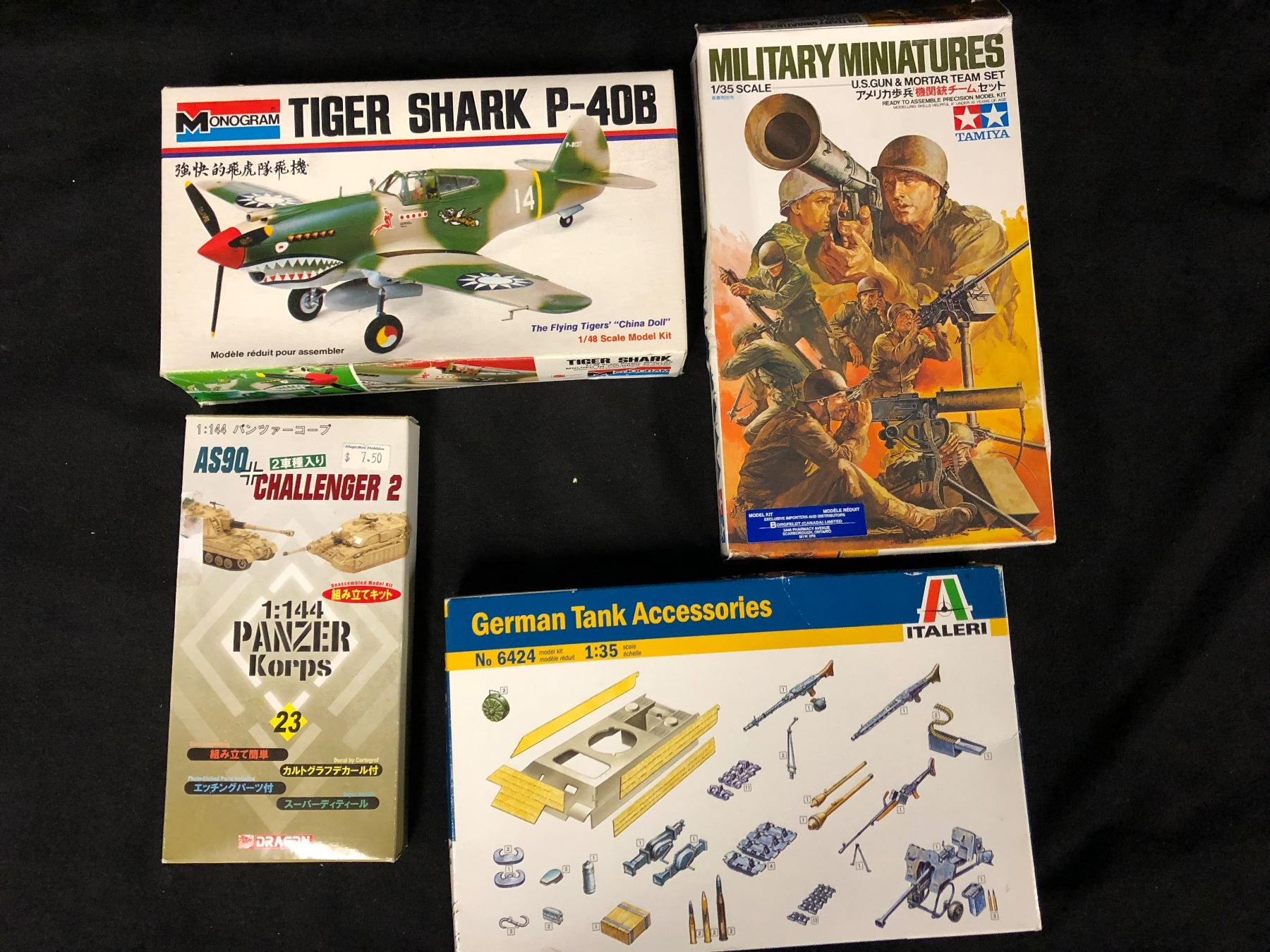 READY TO ASSEMBLE MODEL KITS LOT (IN BOXES)