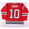 Image 1 : Patrick Sharp Signed Blackhawks Jersey (Beckett COA)