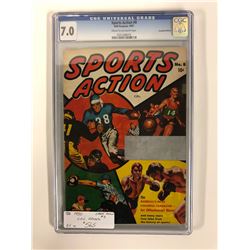 1950 SPORTS ACTION #8 (CGC UNIVERSAL GRADE 7.0)