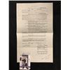 Image 1 : 1946 TORONTO MAPLE LEAFS ORIGINAL PLAYER CONTRACT AGGREEMENT (SIGNED BY HAP DAY)
