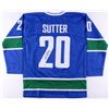 Image 1 : Brandon Sutter Signed Canucks Jersey (Beckett COA)