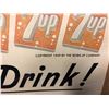 Image 2 : 1950'S 7UP ADVERTISING 11" X 14"