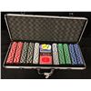 Image 1 : POKER CHIP SET W/ CASE (INCLUDES CARDS & ACCESSORIES)
