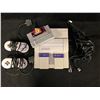 Image 1 : SUPER NINTENDO ENTERTAINMENT SYSTEM W/ CONTROLLERS & GAME
