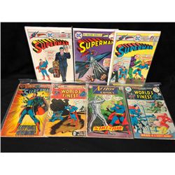 DC & MARVEL COMIC BOOK LOT (SUPERMAN, WORLD'S FINEST, ACTION COMICS)