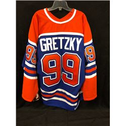WAYNE GRETZKY AUTOGRAPHED OILERS HOCKEY JERSEY