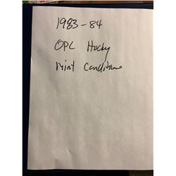 1983-84 O-PEE-CHEE HOCKEY CARDS (MINT CONDITION)