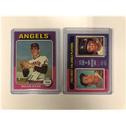 BASEBALL TRADING CARDS LOT (NOLAN RYAN, 1962 MVP's)