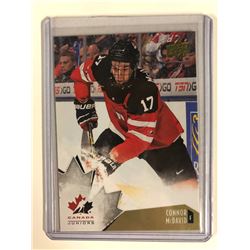 CONNOR McDAVID 2015016 Upper Deck Team Canada Juniors Pre-Rookie #98 Hockey Card