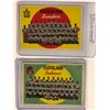 Image 1 : BASEBALL TEAM TRADING CARDS LOT (SENATORS, INDIANS)