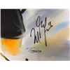 Image 2 : MILAN LUCIC AUTOGRAPHED LTD. EDITION CANVAS BY JIANG ZUNZHONG (20" X 24")