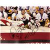 Image 2 : 2002 TEAM CANADA MEN'S OLYMPIC GOLD MEDAL CHAMPIONS POSTER (AUTOGRAPHED BY WALTER GRETZKY)