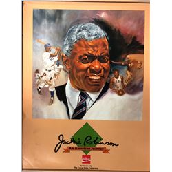 JACKIE ROBINSON COCA COLA ADVERTISING POSTER
