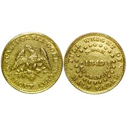 $5 Norris, Gregg & Norris Gold Piece