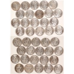 Uncirculated Philadelphia Morgan Dollar Roll