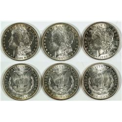 Three Morgan Dollars