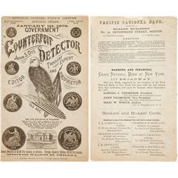 Counterfeit Detector Pamphlet