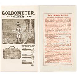 Goldometer Advertisement Catalogue