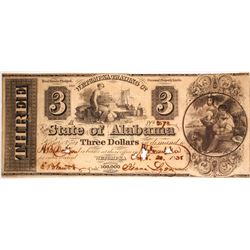 $3 Wetumpka Trading Company Note