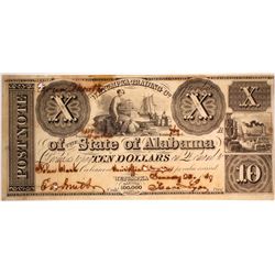 $10 Wetumpka Trading Company Note