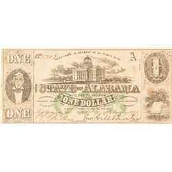 Confederate $1 Bill