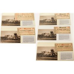 "The General" Railway Scrip and Postcard Set 2